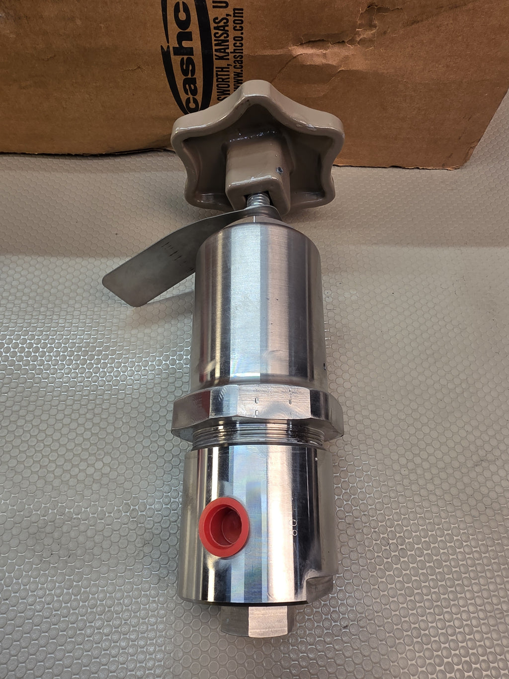 Cashco 4381 3/8" NPT Stainless Pressure Reducing Regulator 190-300 PSI - New