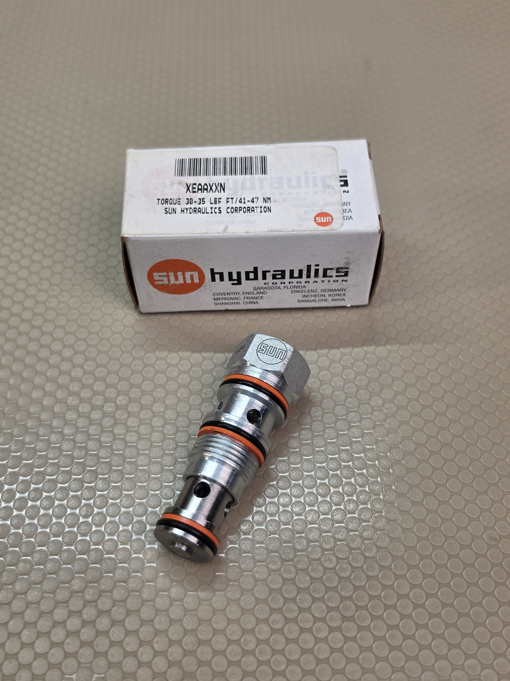 Sun Hydraulics XEAA-XXN Cavity Plug T-11A Port 1 Blocked 2 to 3 Open