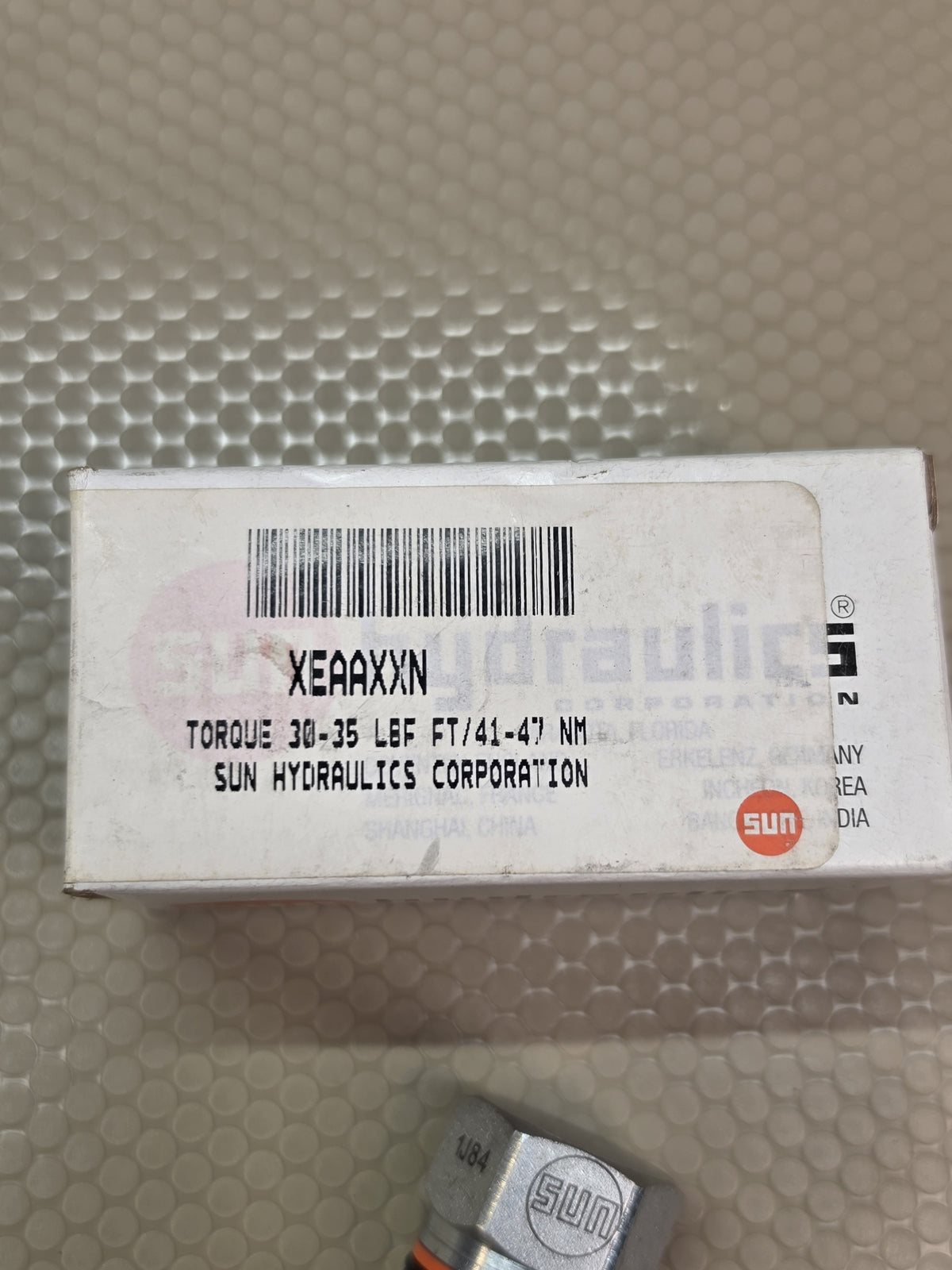 Sun Hydraulics XEAA-XXN Cavity Plug T-11A Port 1 Blocked 2 to 3 Open
