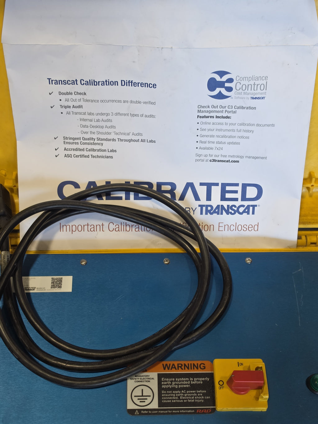 E-RAD 3000 Electric Torque Control Box Controller 120V Calibrated