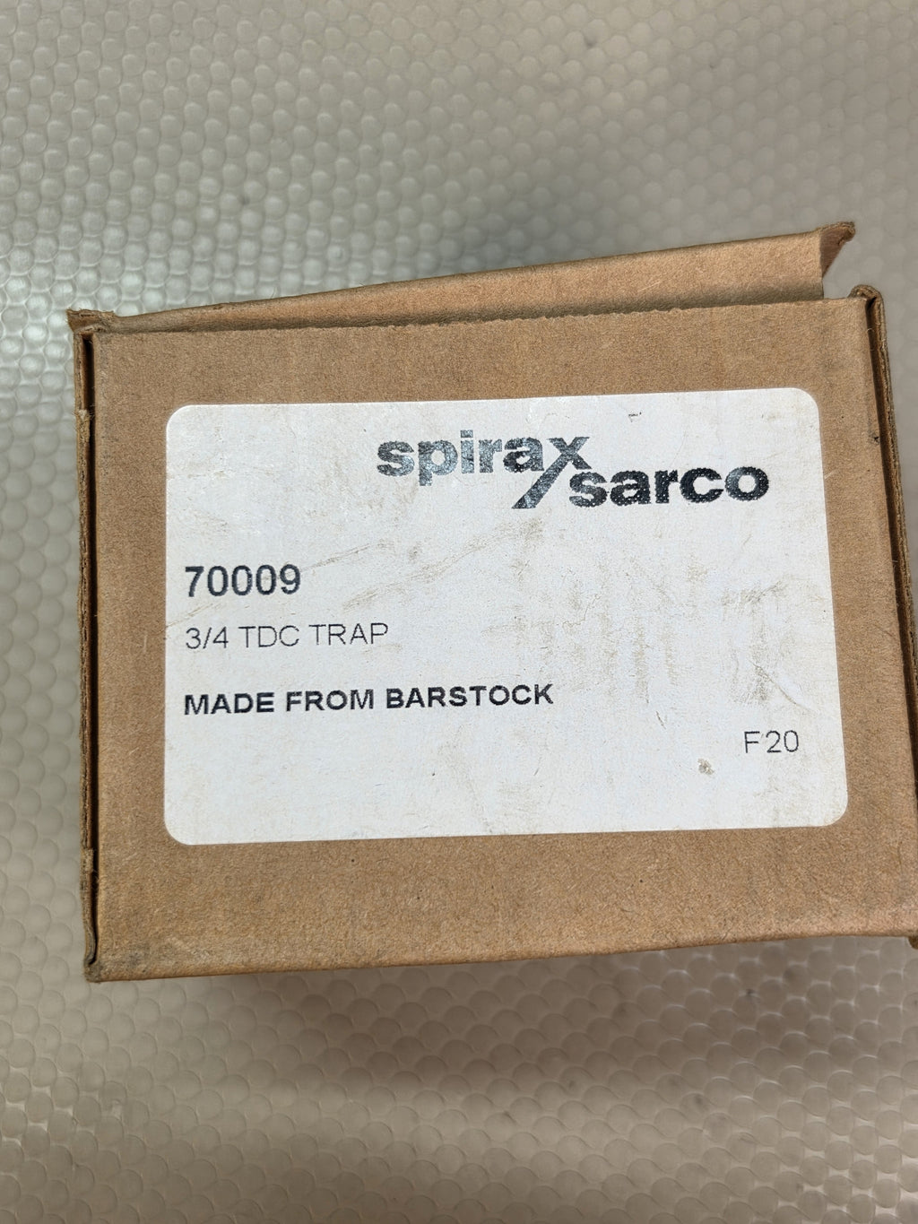 Spirax Sarco 70009 Thermodynamic Steam Trap 3/4" TDC 600 PSIG NEW
