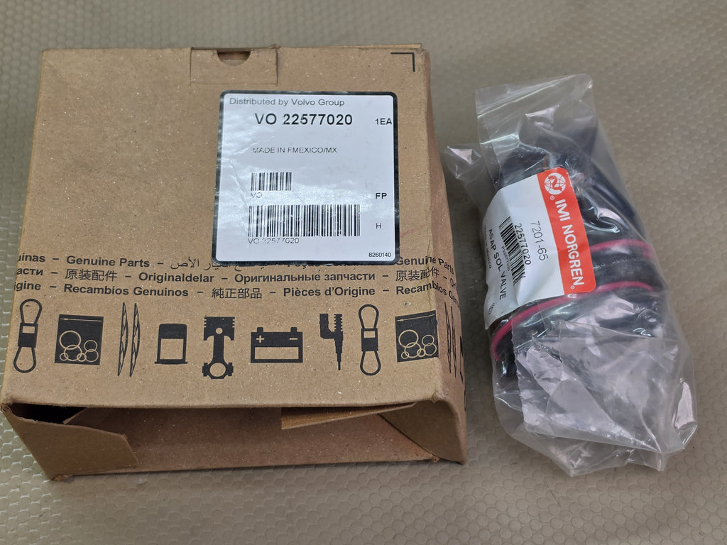 Volvo  22577020 7201-65 Air Control Solenoid Valve OEM New IMI Norgren