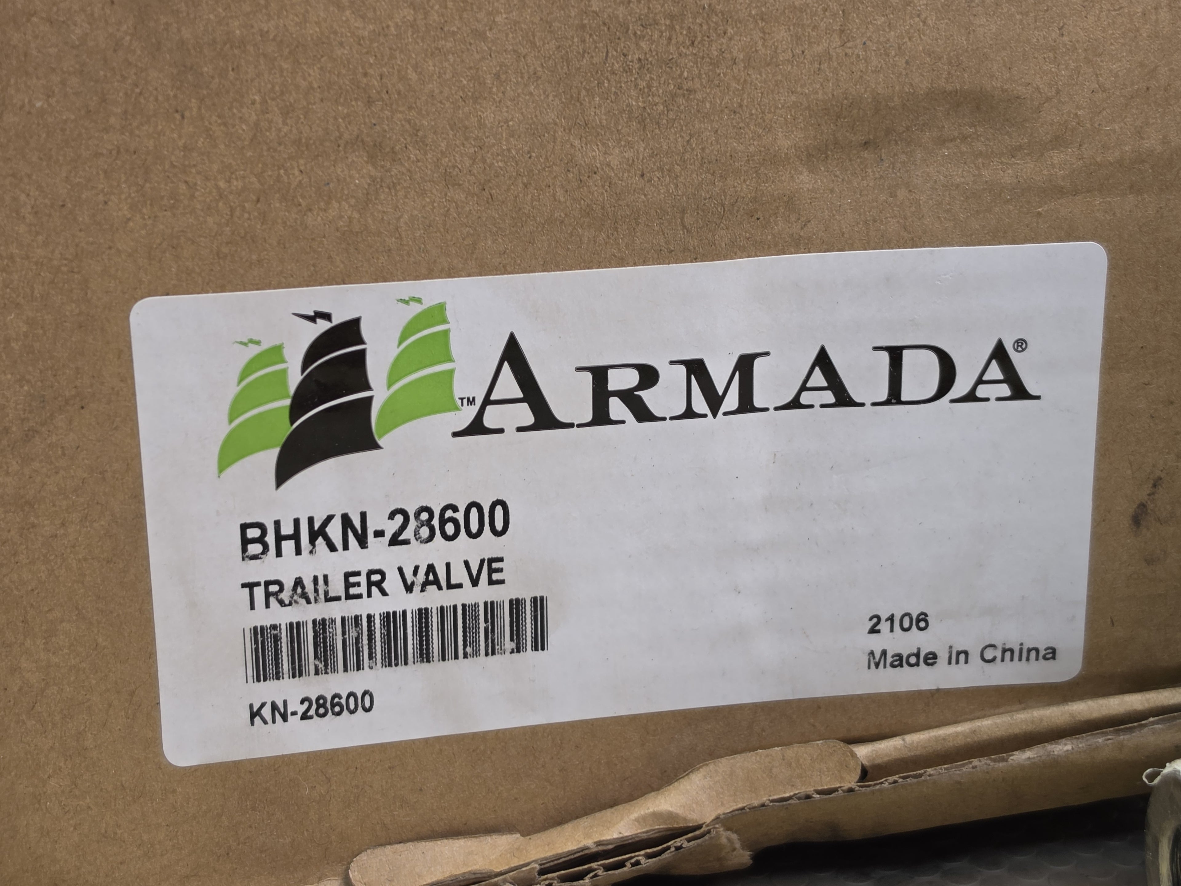 Armada BHKN-28600 KN-28600 FF-2 Full Function Trailer Air Brake Valve