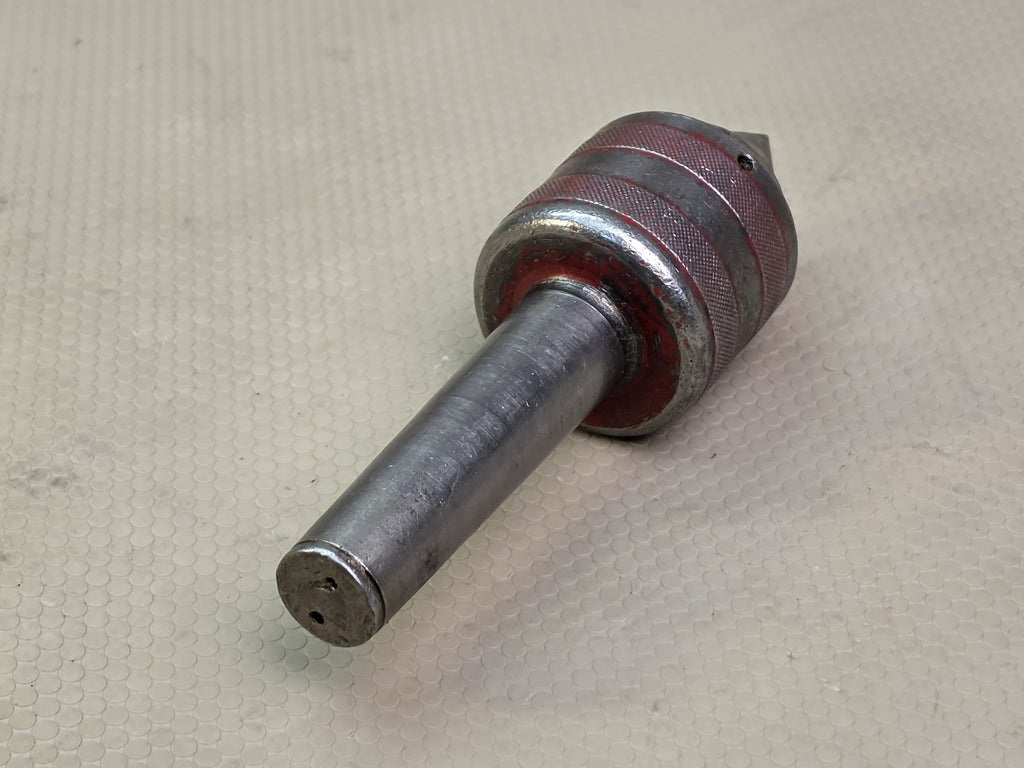 Knurled Revolving Live Center Lathe Tailstock Morse Taper Shank Tool