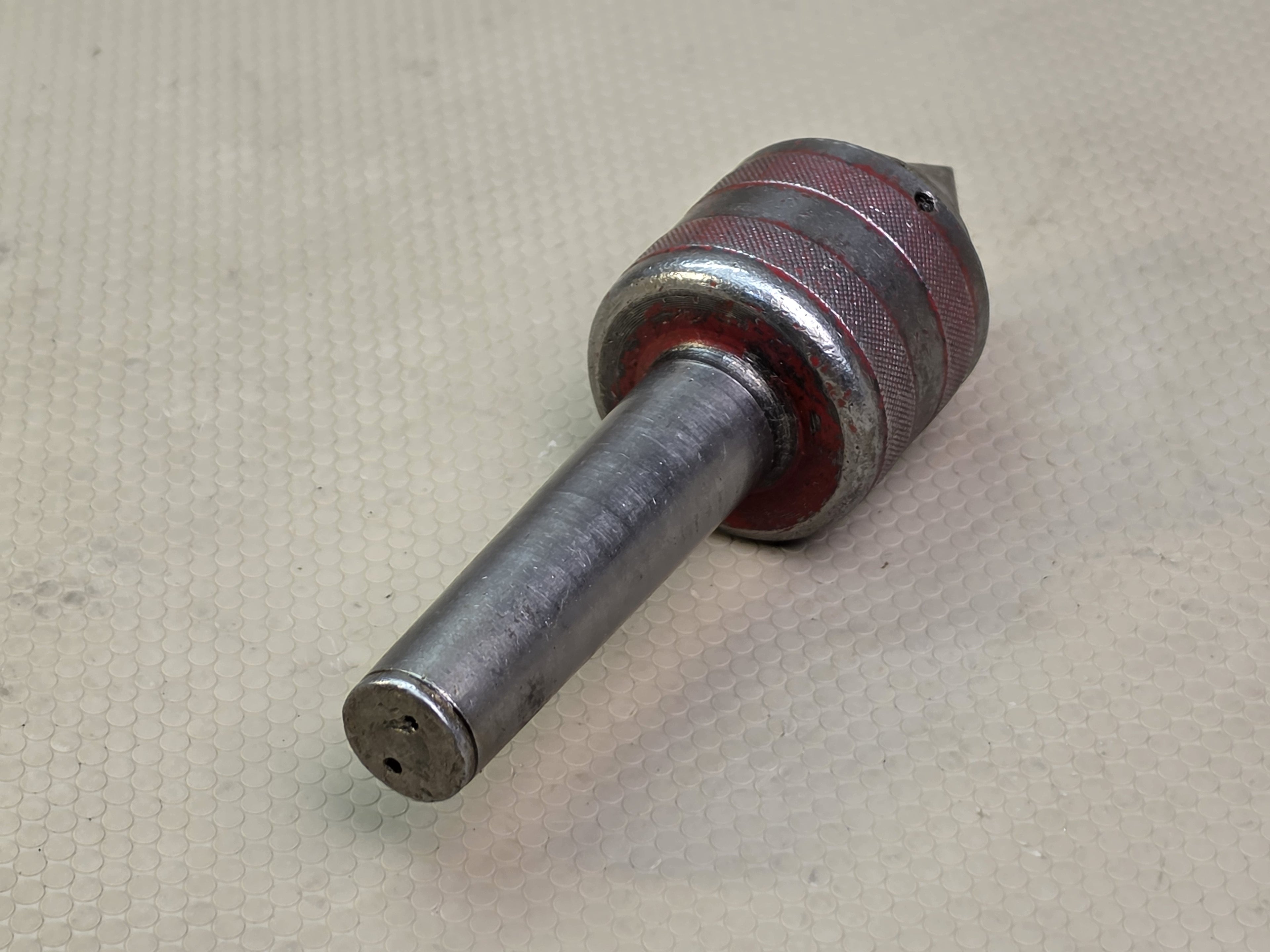 Knurled Revolving Live Center Lathe Tailstock Morse Taper Shank Tool