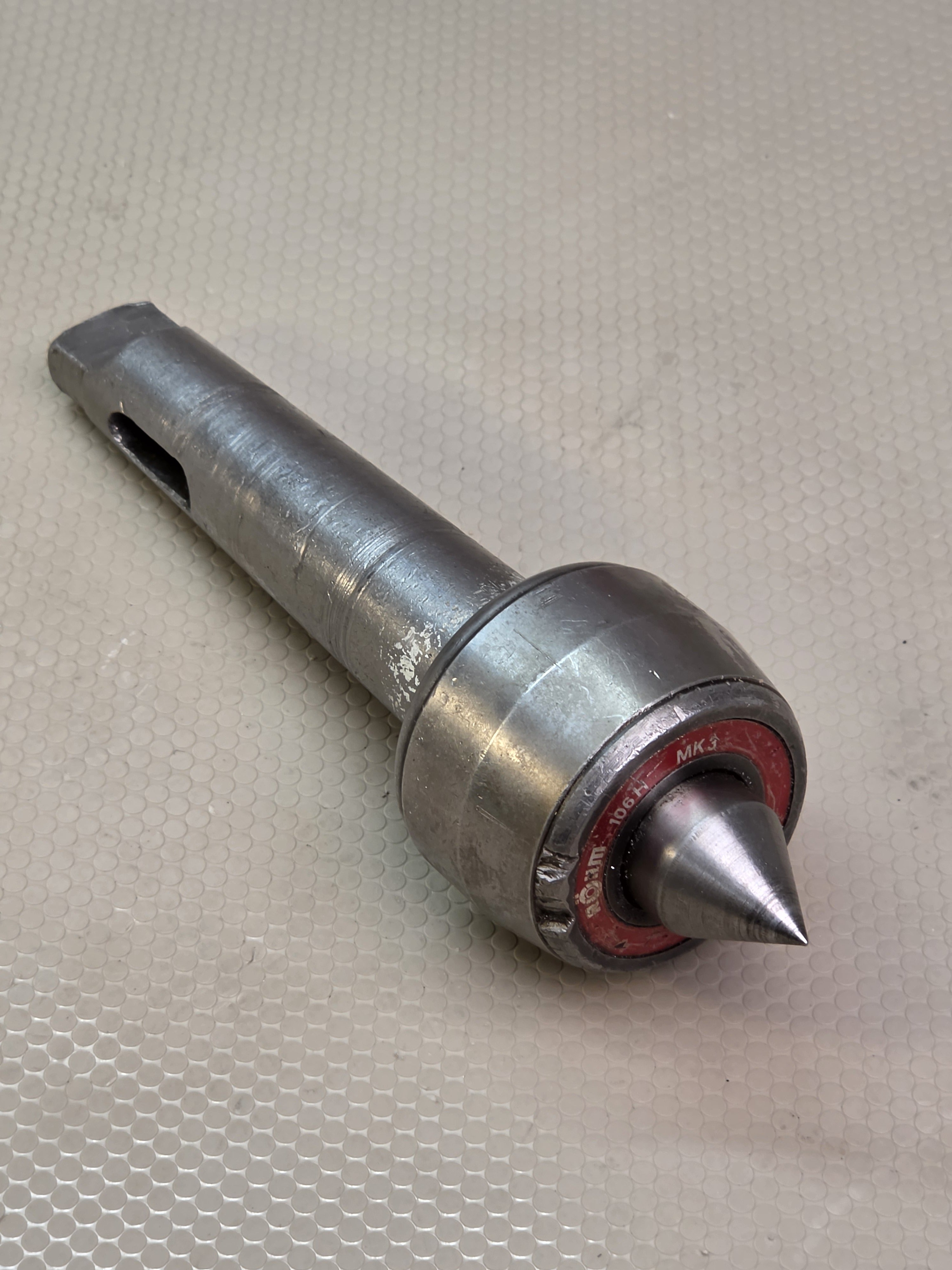 ROHM 106 H Live Center MK3 Morse Taper 3 Lathe Tailstock Tool