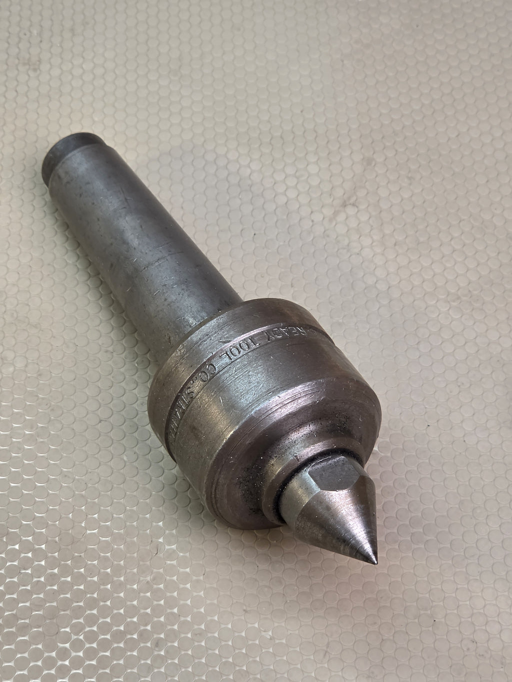 Ready Tool Co. Live Center Metal Lathe Tapered Shank Pointed Tip