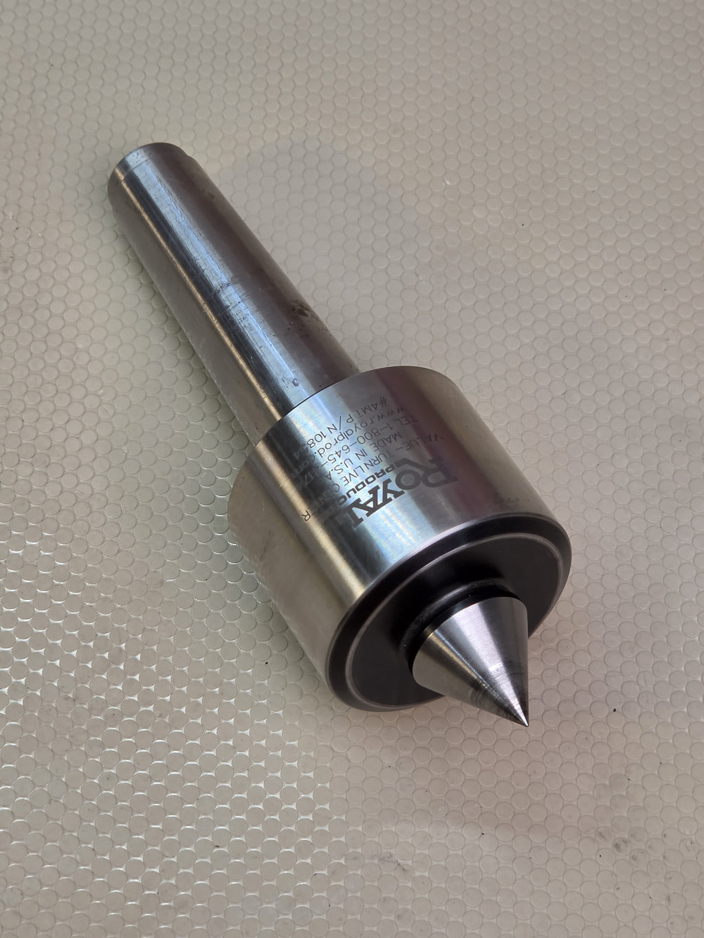 Royal 10854 Value-Turn Live Center Taper 4MT Made in USA *Mint*