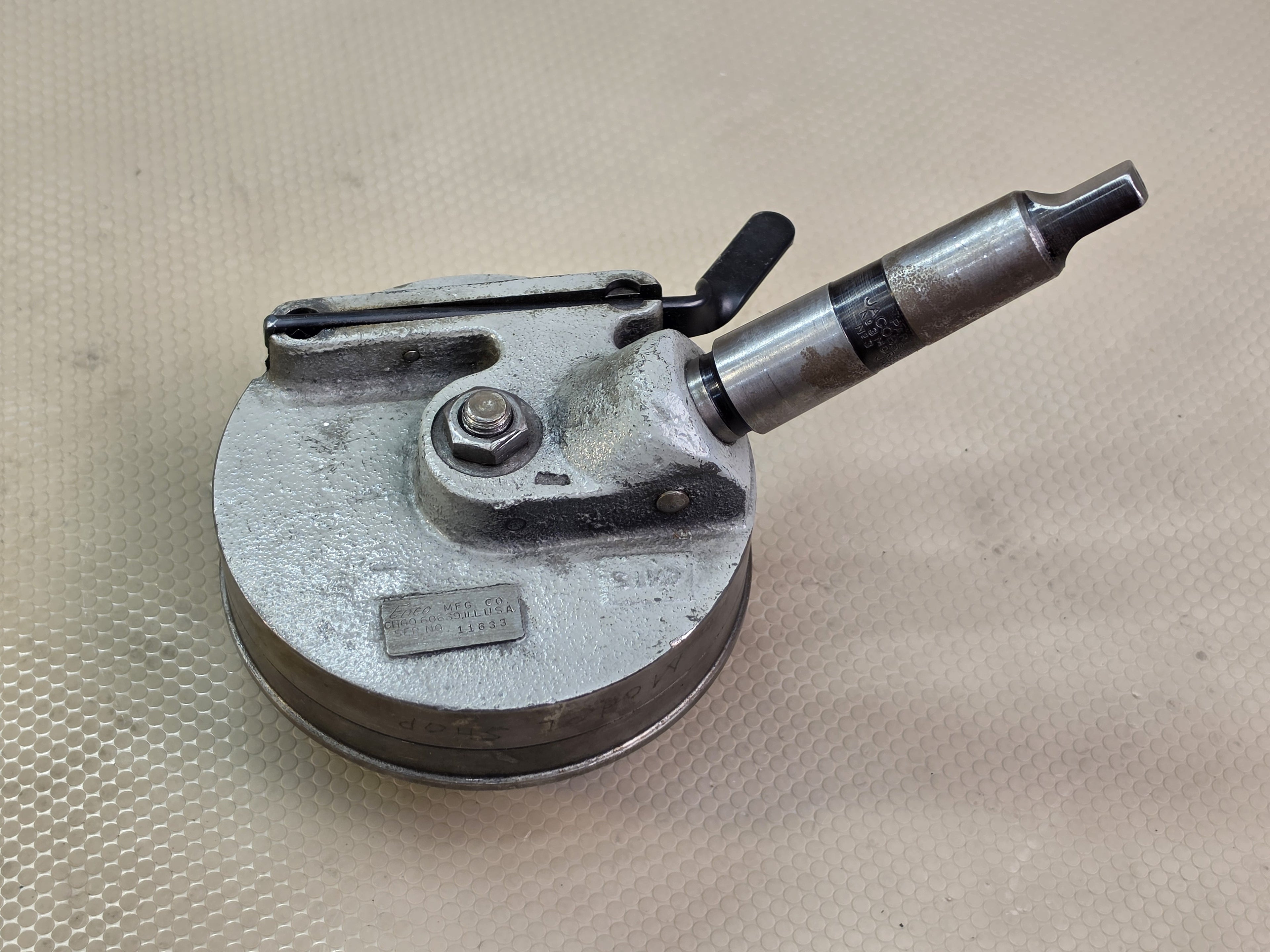Enco Lathe Tailstock Turret 6-Station Tool Post Holder Metalworking Quick Change