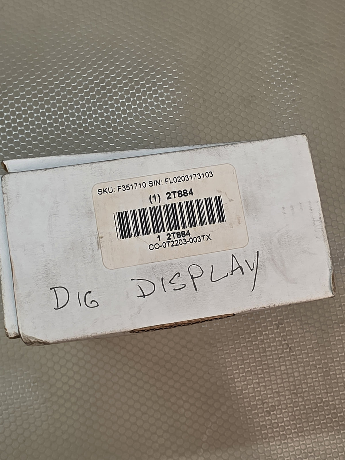 Simpson 2T884 Digital RPM Panel Meter Tachometer F351710 New Open Box