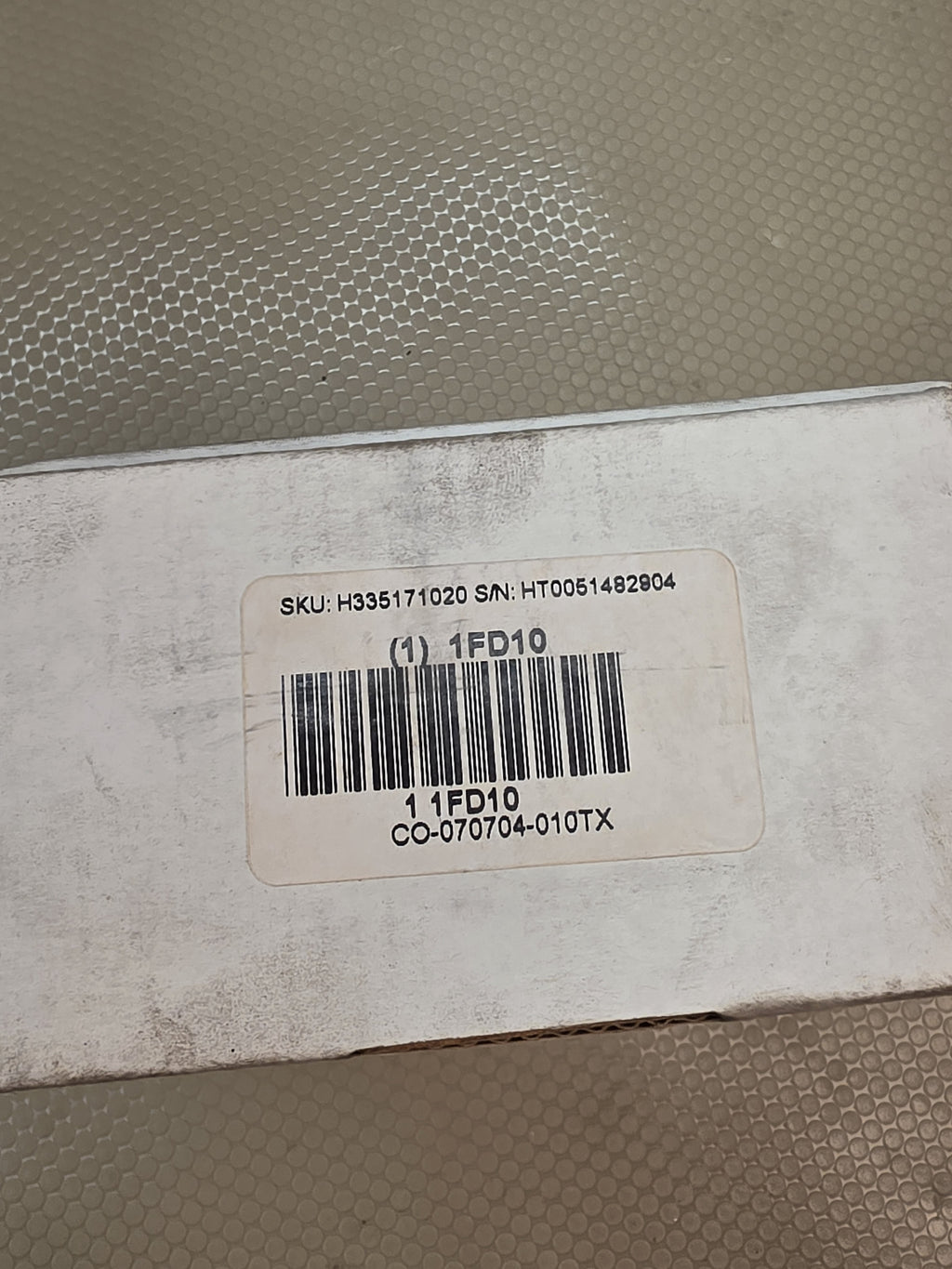 Simpson 1FD10 Digital Process Meter DC Milliamps Input Relay Output 120VAC