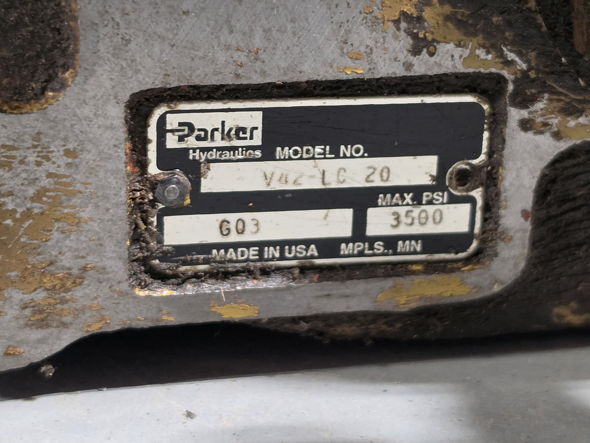 Parker Gresen V42-LC 20 603 Sectional Hydraulic Directional Control Valve 3500 P