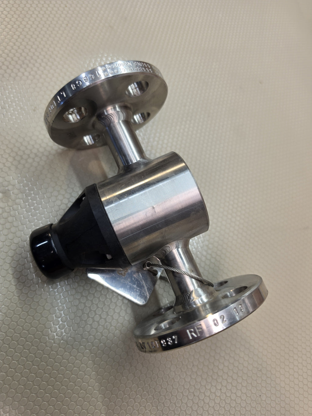 Griffco BPM050ATVS 1/2in Back Pressure Valve 316SS Flanged PTFE/Viton 10-150 PSI