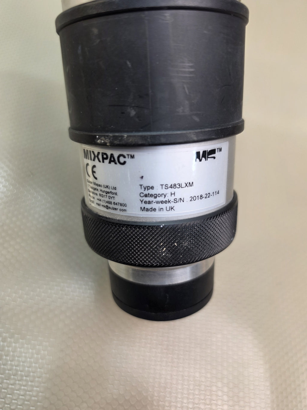 MIXPAC TS483LXM 400mL 1:1 Pneumatic 2-Part Adhesive Cartridge Dispenser Tool