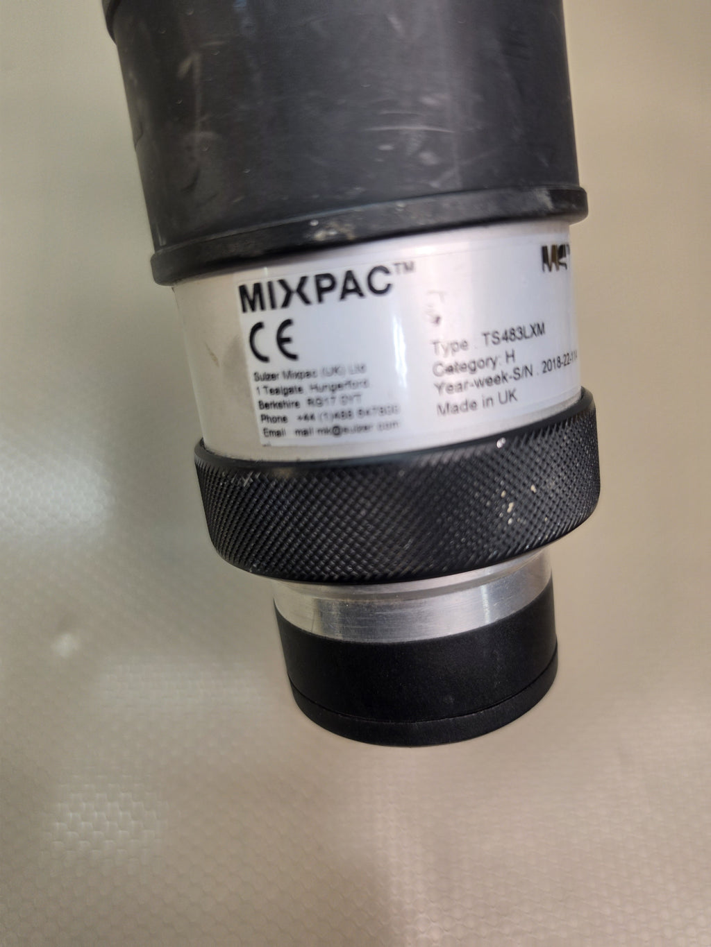 MIXPAC TS483LXM 400mL 1:1 Pneumatic 2-Part Adhesive Cartridge Dispenser Tool