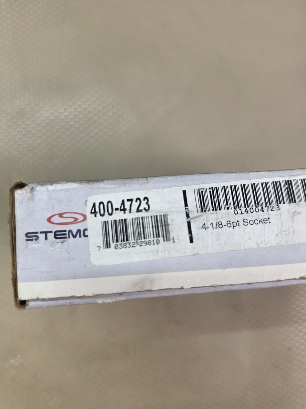 STEMCO 400-4723 Zip-Torq Axle Fastener Socket 4-1/8" 6-Point Truck Tool