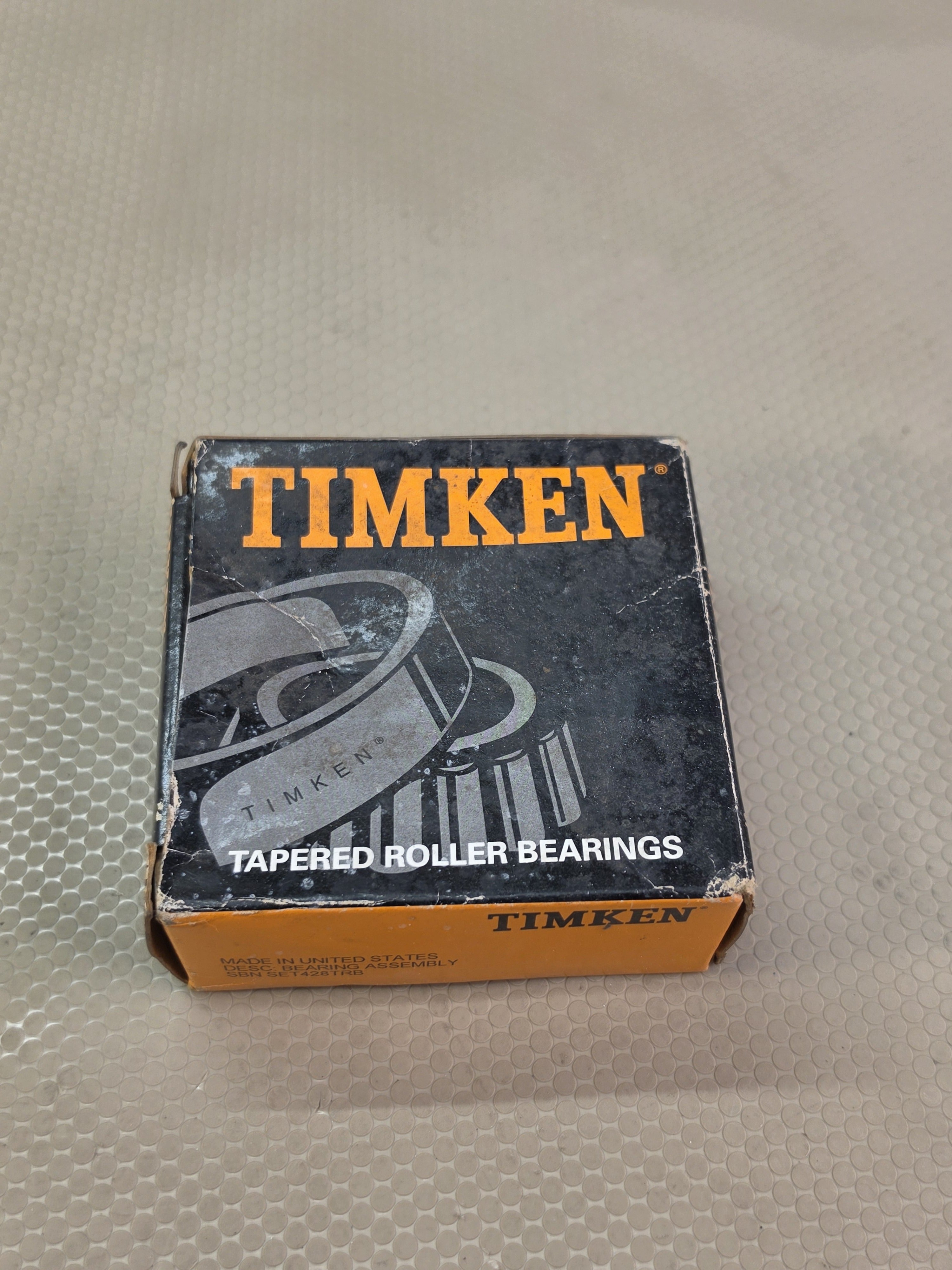 Timken SET428TRB Tapered Roller Bearing Assembly Made in USA NOS