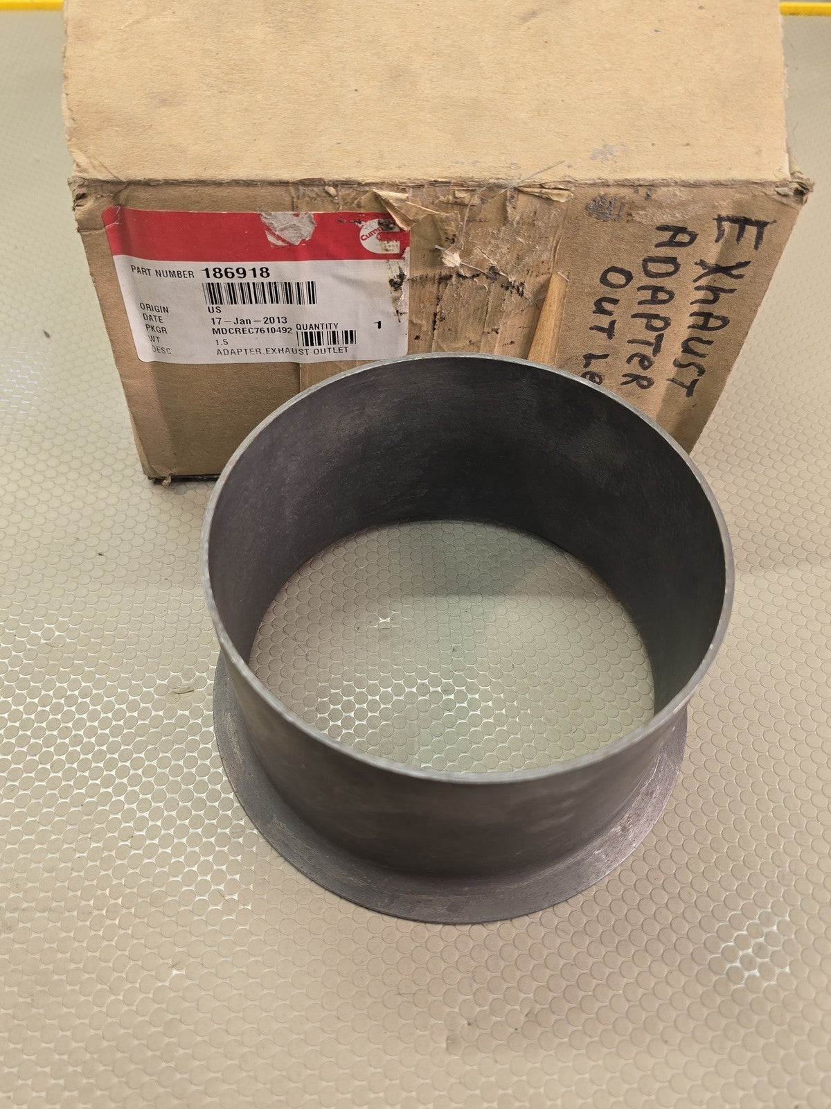 Cummins 186918 Exhaust Outlet Adapter New Old Stock