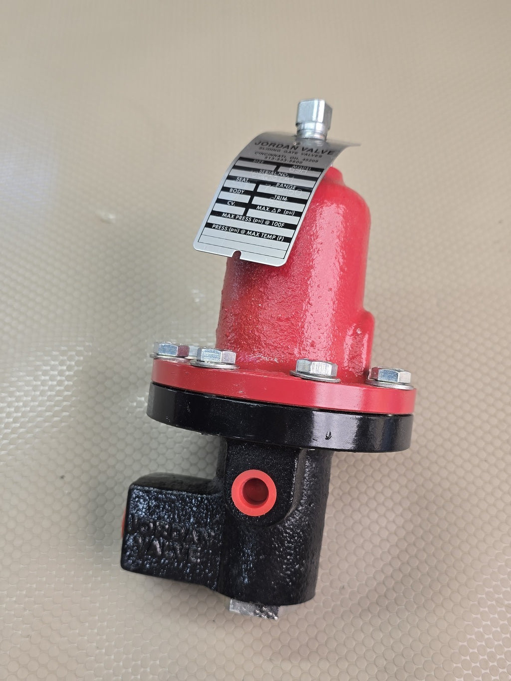 Jordan Valve 69H High-Pressure Regulator Pilot Valve 70-150 PSI Ductile Iron SST