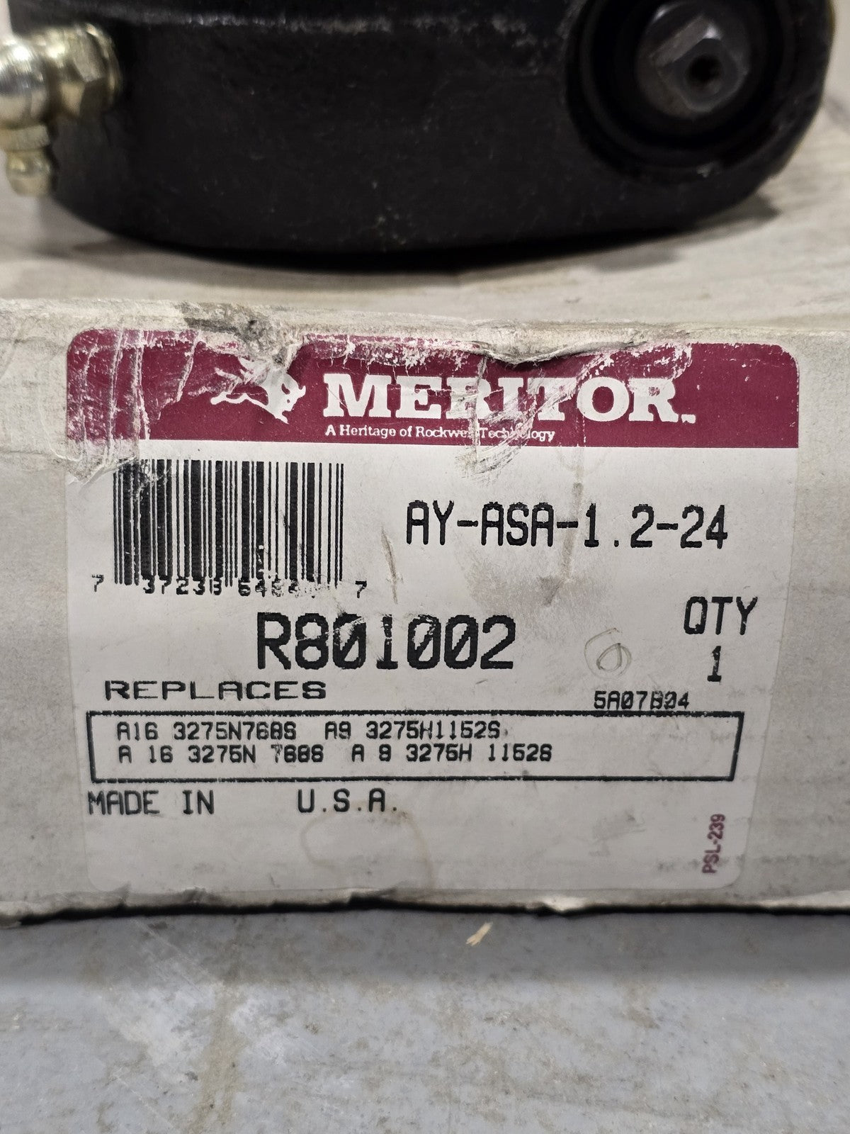 MERITOR R801002 Automatic Slack Adjuster AY-ASA-1.2-24 New