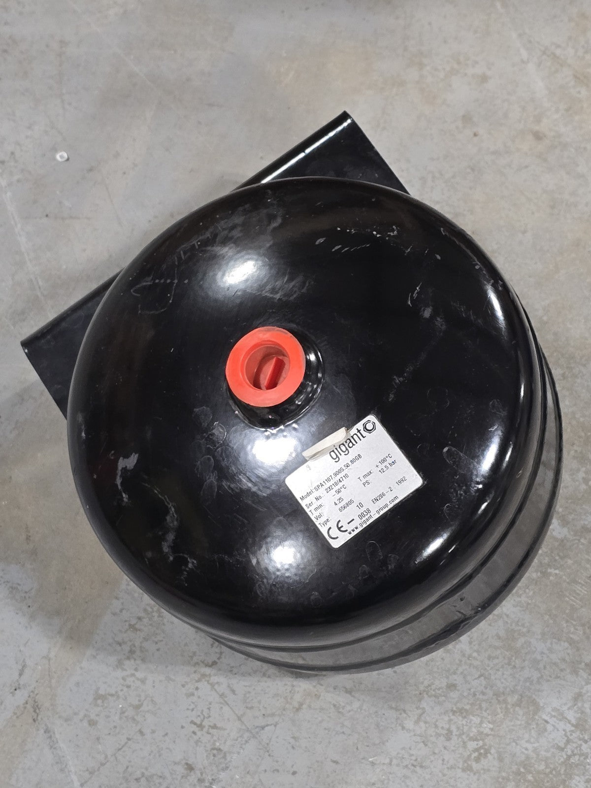 Gigant SPA1107.9005.50.80GB Air Tank 4.25L 12.5 Bar -50°C +100°C