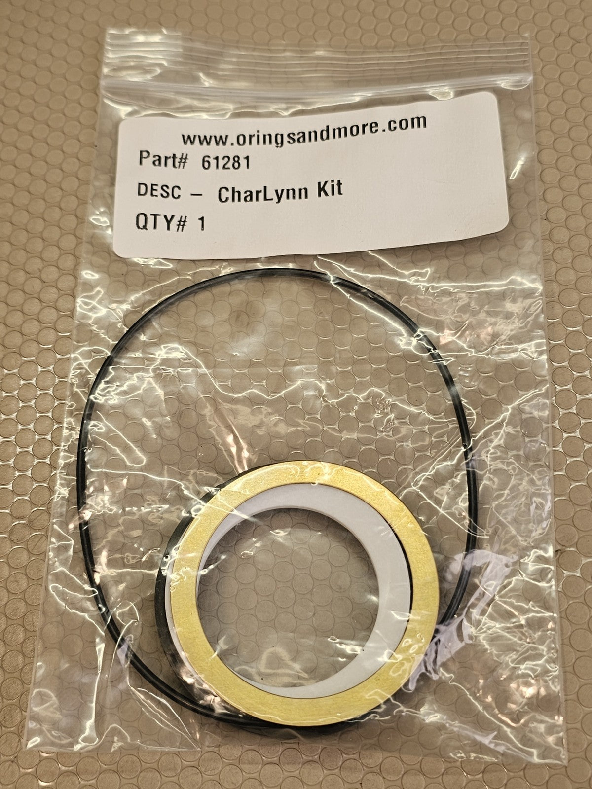 Char-Lynn 61281 4000 Series Hydraulic Motor Seal Kit New