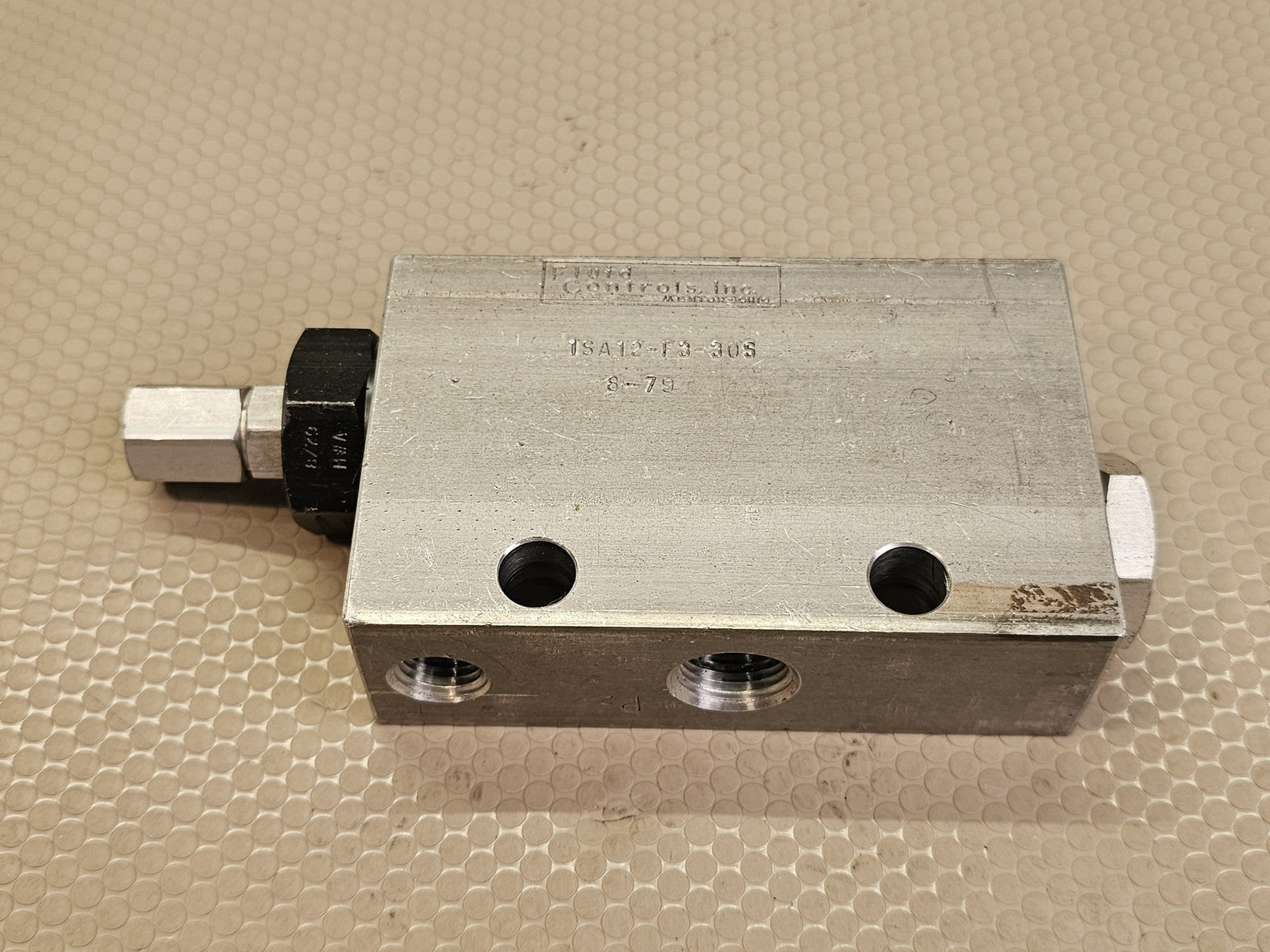 Fluid Controls Inc. TSA12-F3-30S Hydraulic Control Valve
