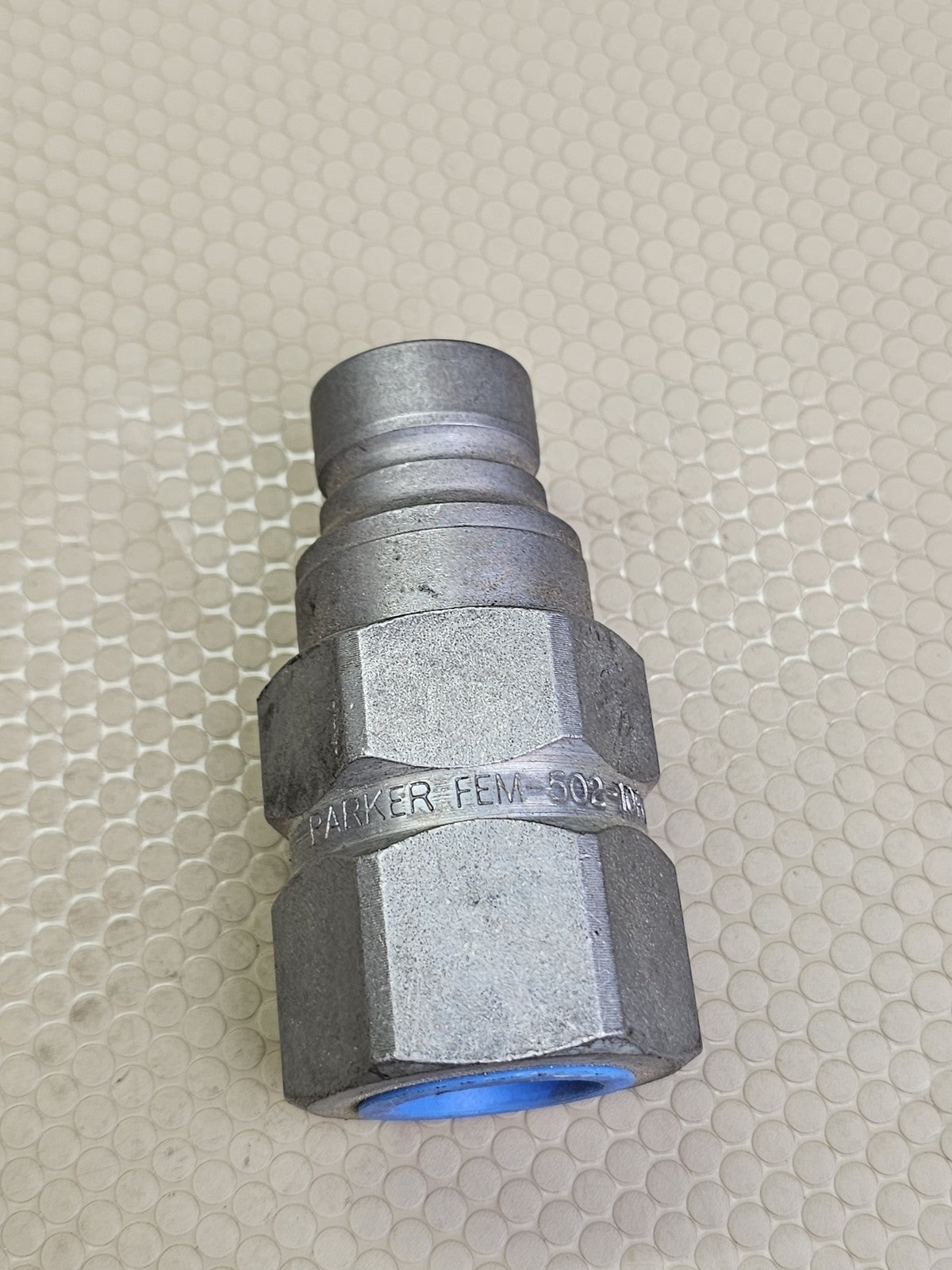 Parker FEM-502-10FO Hydraulic Quick Disconnect Nipple Male 1/2" Body 500N