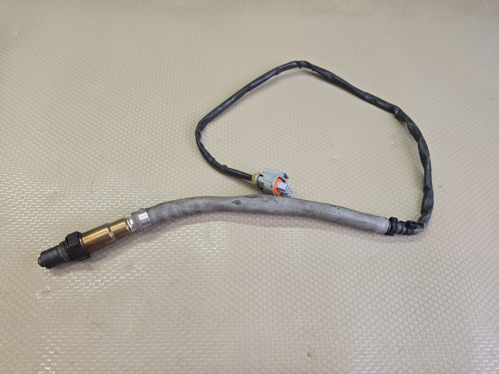 PORSCHE 991 911 TURBO S OEM RIGHT RH REAR DOWN STEAM O2 OXYGEN SENSOR