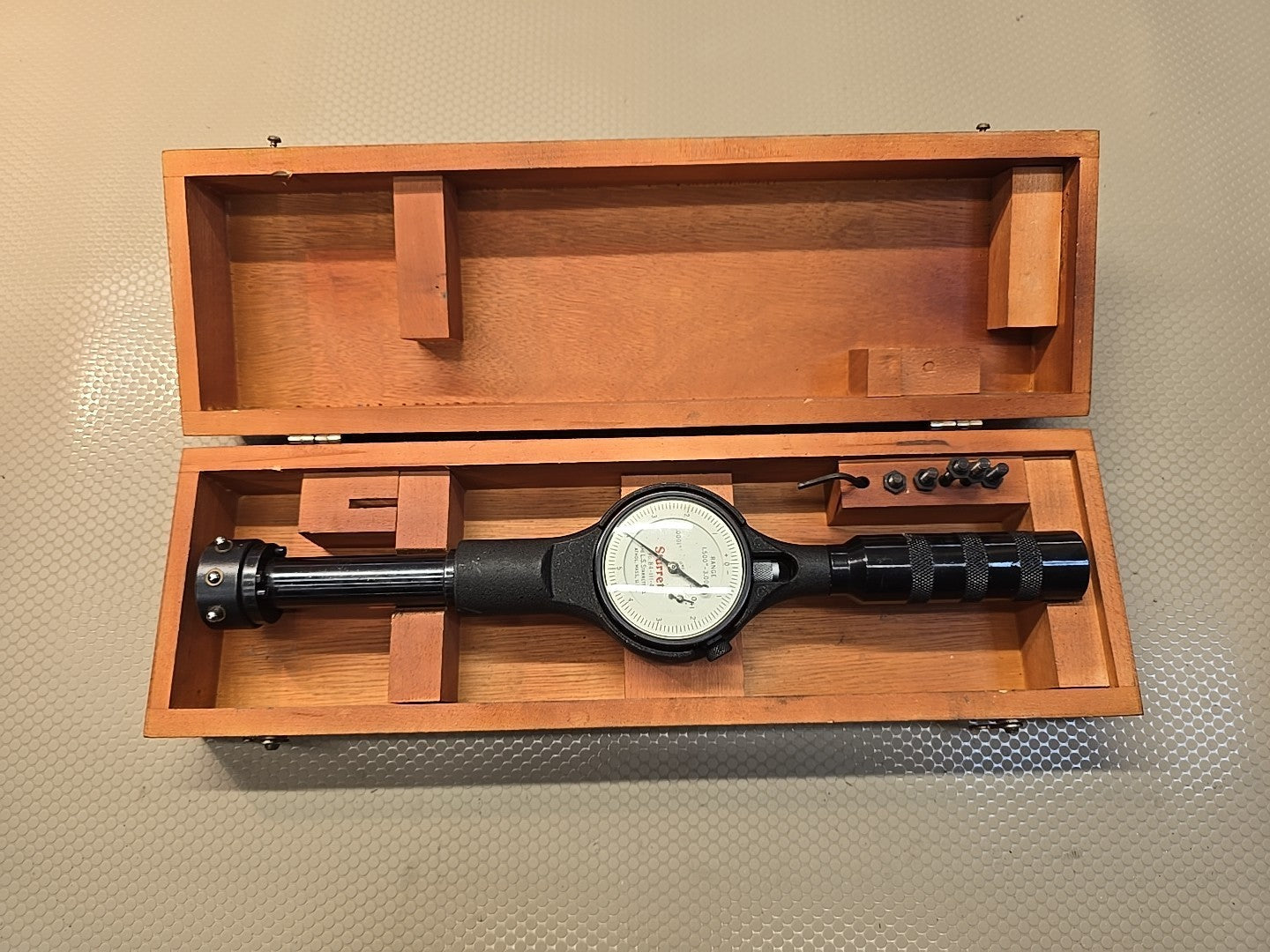 Starrett No. 84-111-4 Bore Gage 5.000"-8.125" Range, .0001 resolution *PARTS*