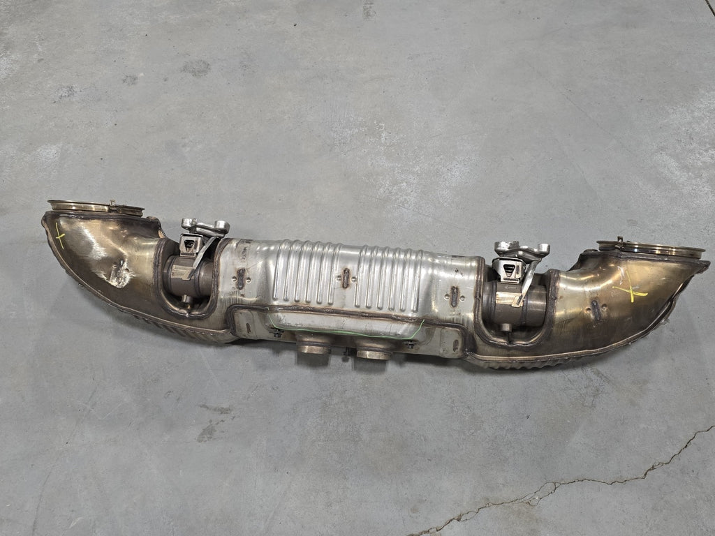 Factory OEM Porsche 992 911 GT3 GT3 RS Center Exhaust Muffler Silencer 9GT251052