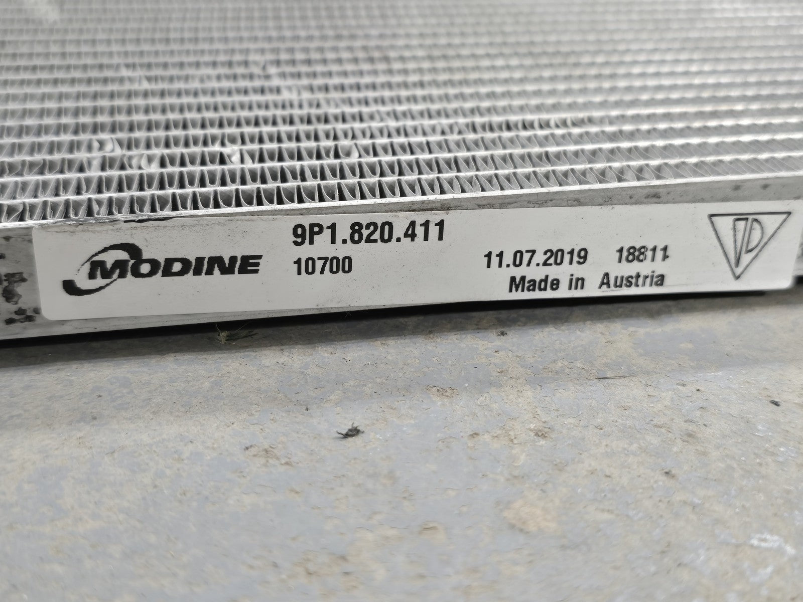 MODINE 9P1.820.411 AC Condenser for Porsche 911 718 Boxster Cayman Spyder