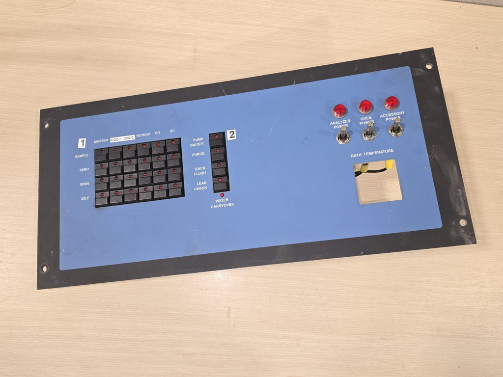 Custom Control Panel For Gas Analyzer Cabinet Diesel Emissions Tester