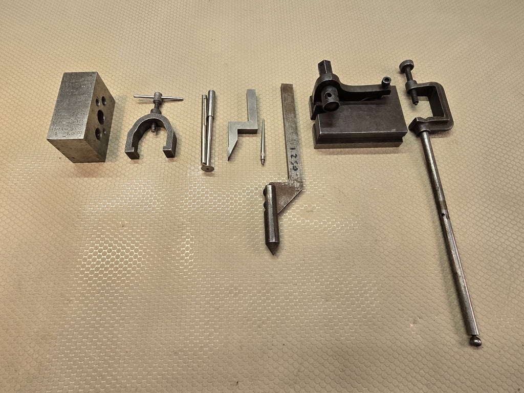 Vintage Machinist Surface Gauge Scriber Arm Tool Precision Height Gage Probe Lot