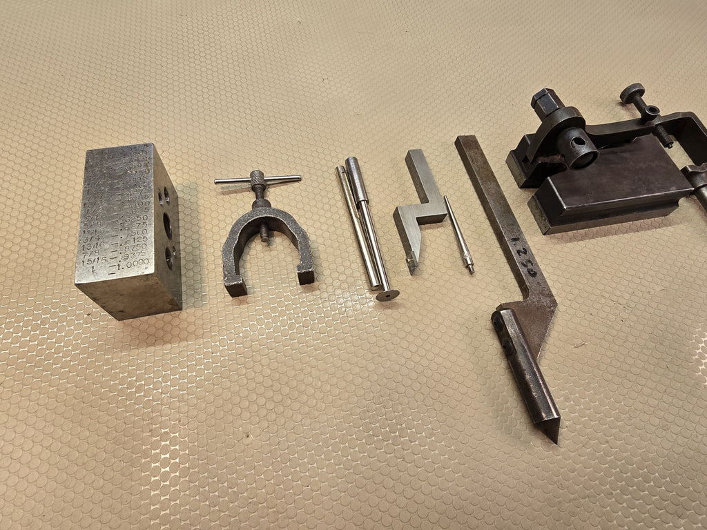 Vintage Machinist Surface Gauge Scriber Arm Tool Precision Height Gage Probe Lot