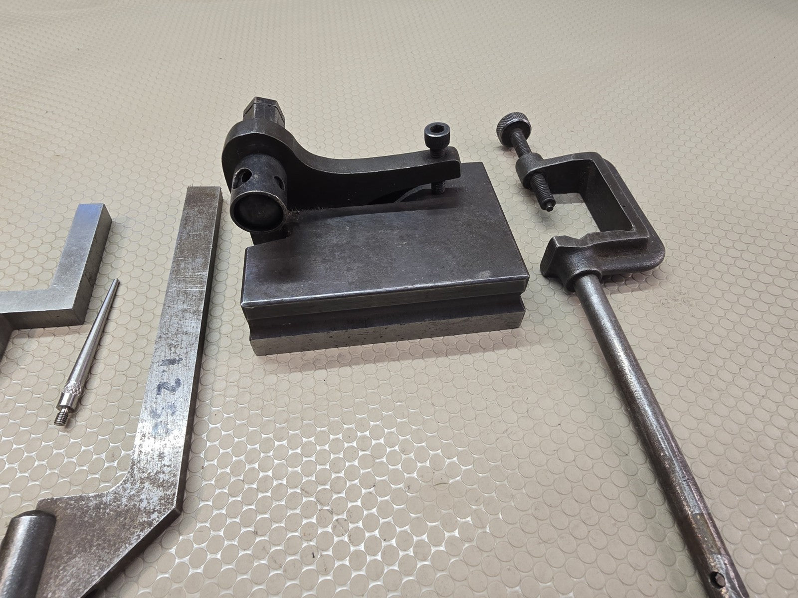Vintage Machinist Surface Gauge Scriber Arm Tool Precision Height Gage Probe Lot