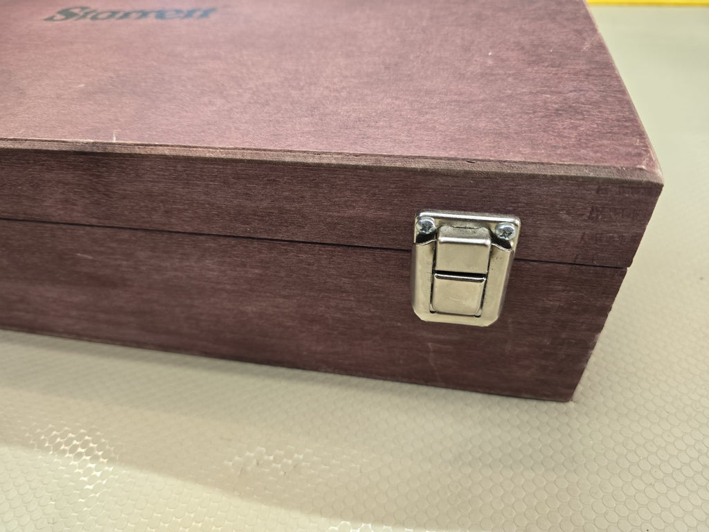 Starrett Master Vernier Height Gage Box Wood Storage Box Only