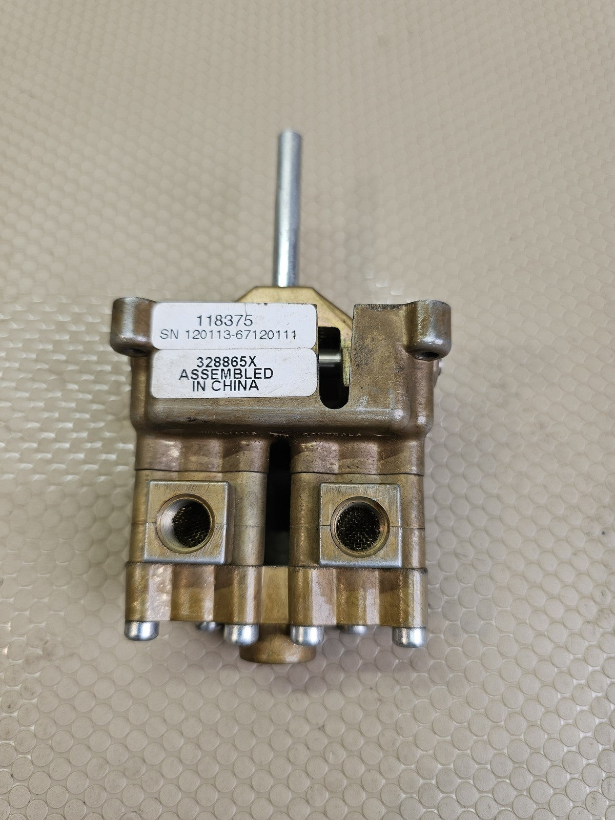 Parker Chelsea 328865X 118375 3-Position 4-Way PTO Air Control Valve Truck