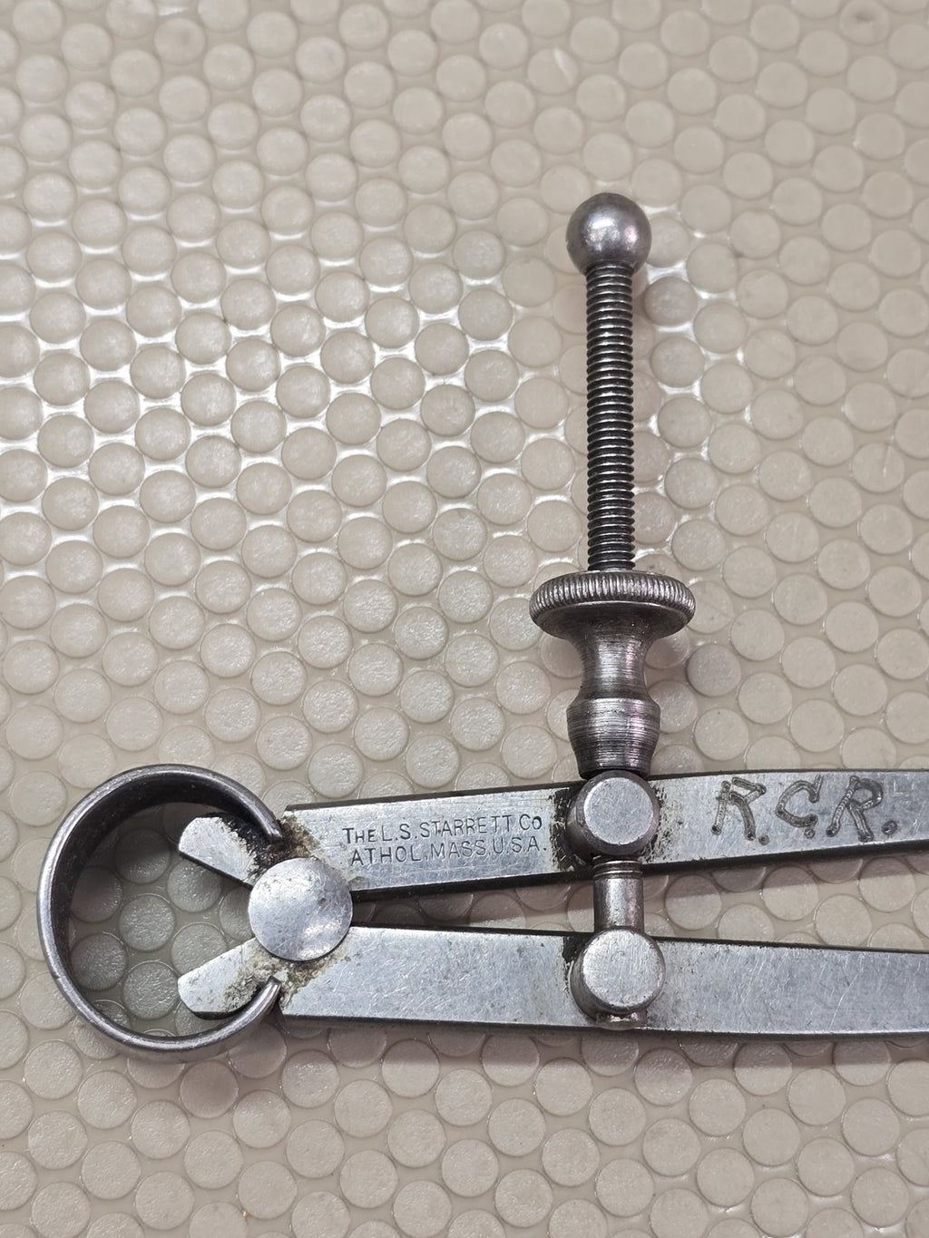 Starrett 73B-6 Vintage Inside Spring Caliper Machinist Tool 6" Athol Mass USA