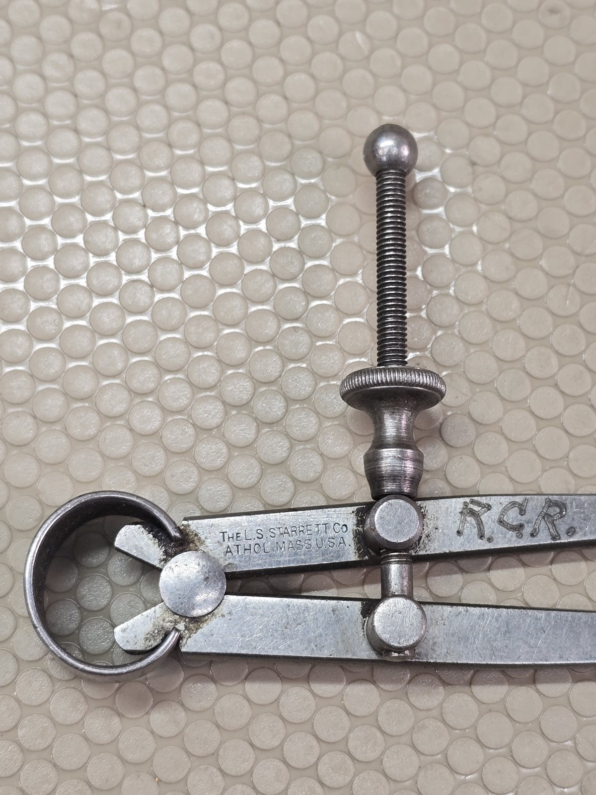 Starrett 73B-6 Vintage Inside Spring Caliper Machinist Tool 6" Athol Mass USA