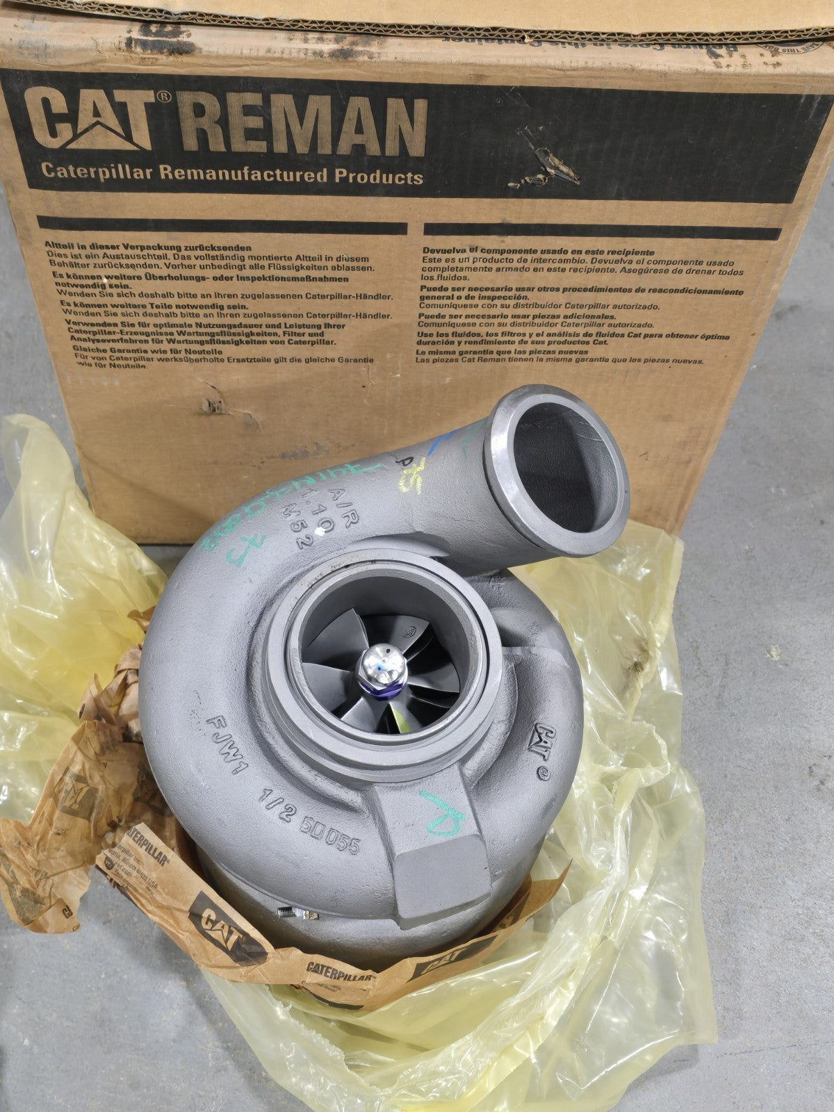CAT OEM 10R-1888 Caterpillar C15 Acert Low Pressure Turbo Genuine OEM
