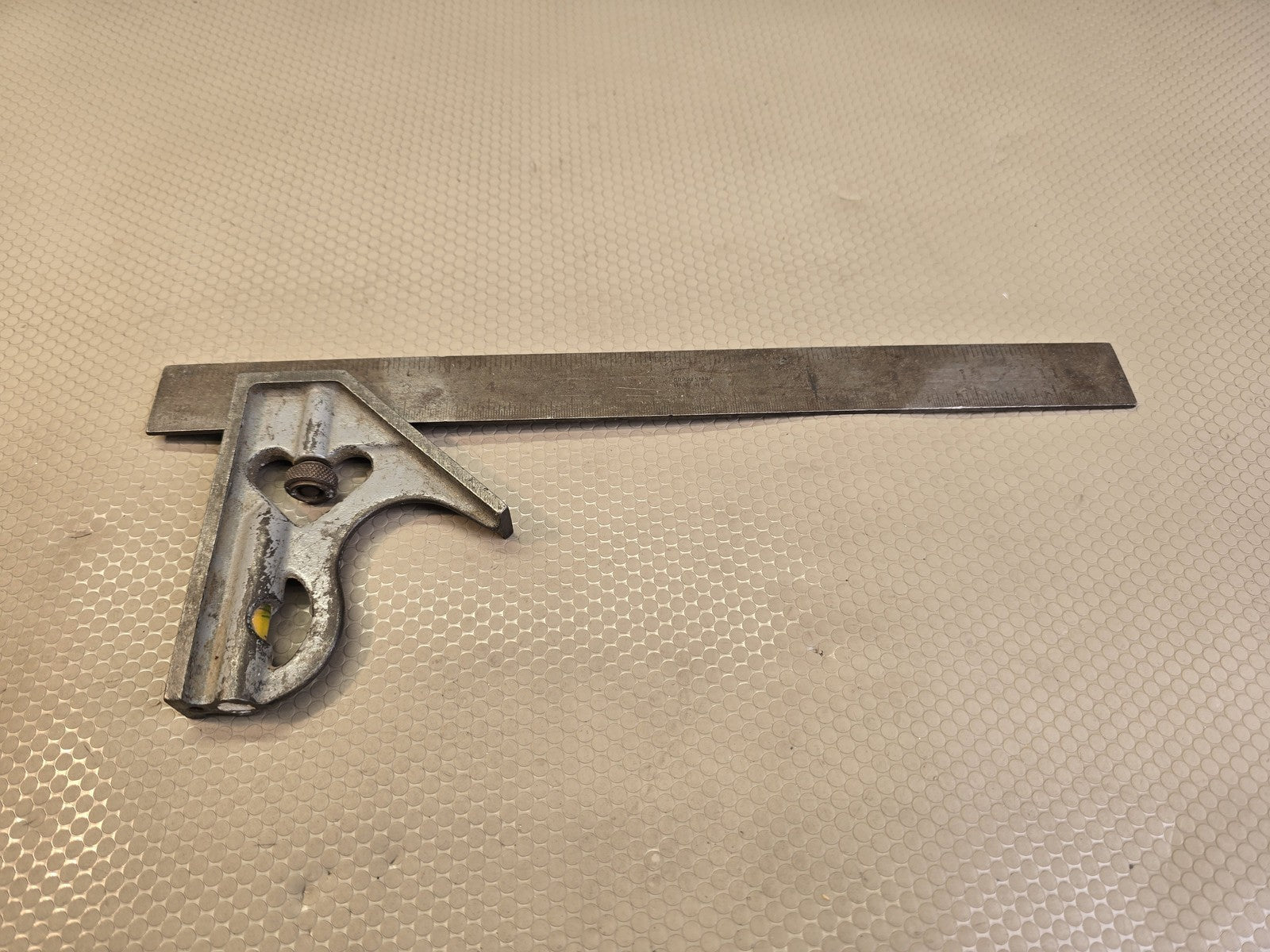 Vintage Craftsman 12" Combination Square Ruler & Head w/ Level Made in USA