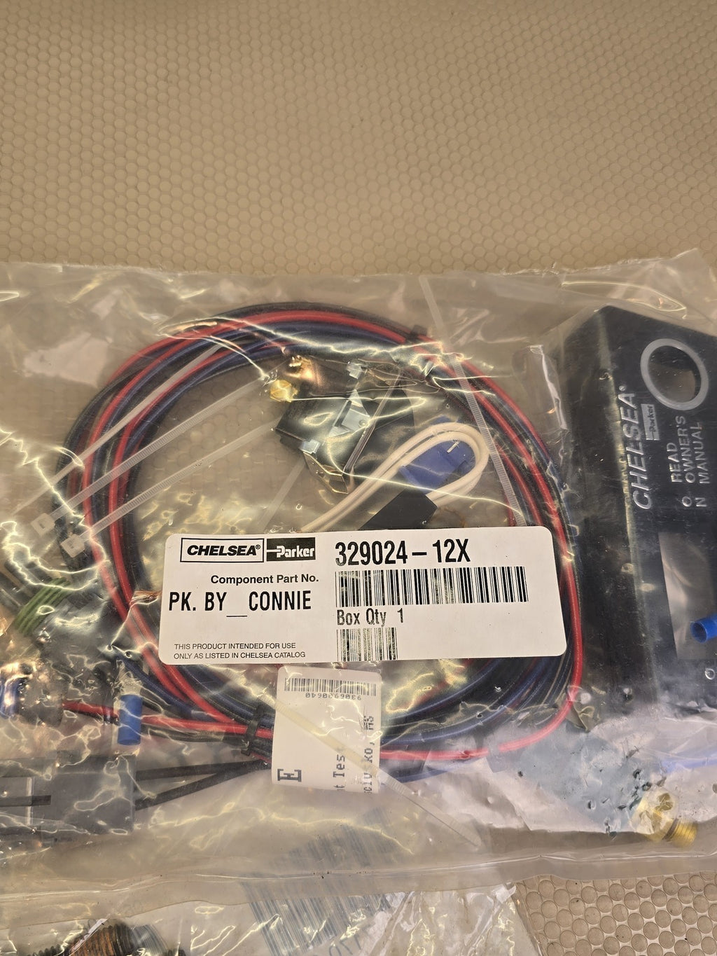 Chelsea Parker 329024-12X 12V PTO Shift Installation Kit Wiring Harness