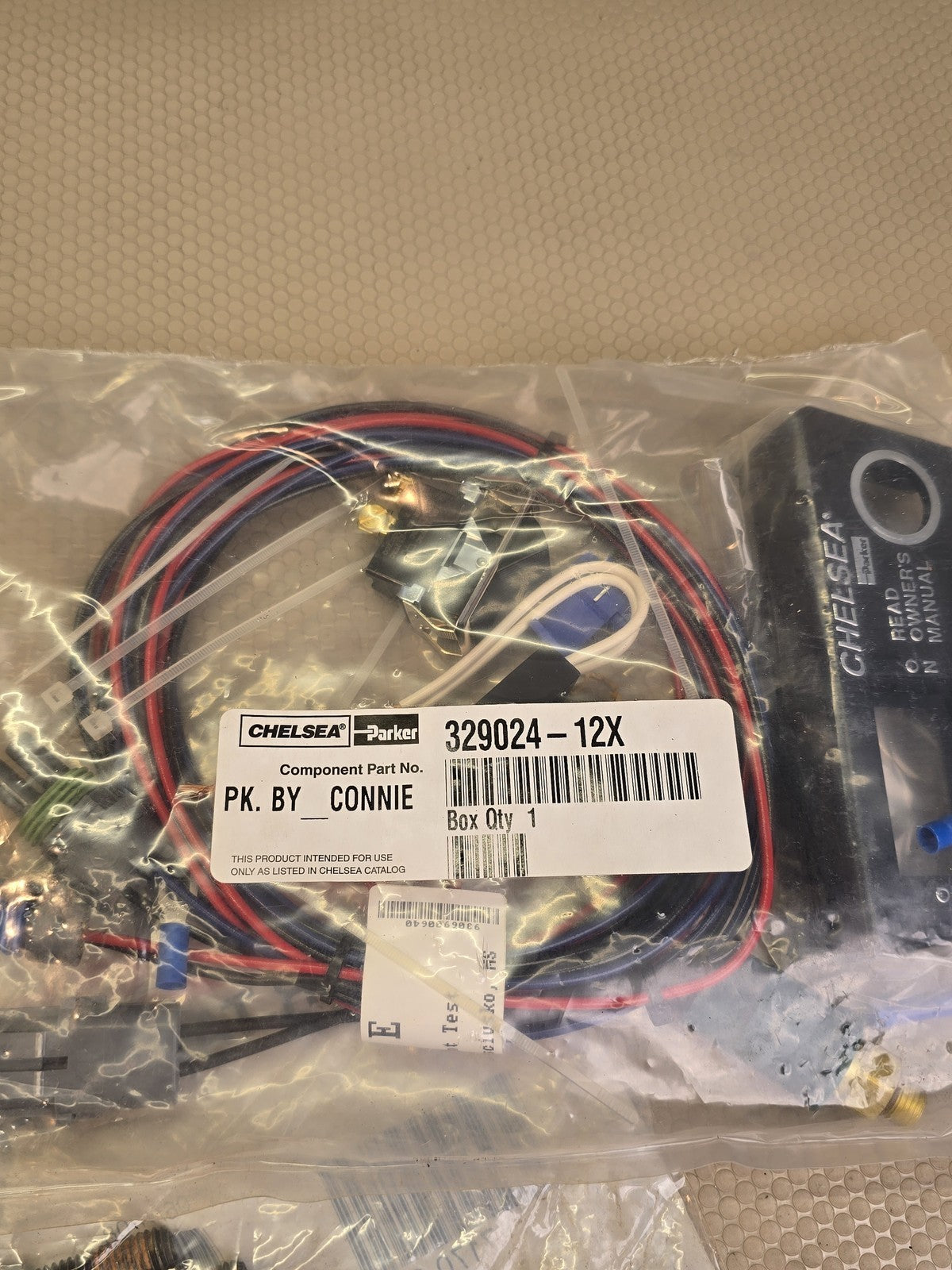 Chelsea Parker 329024-12X 12V PTO Shift Installation Kit Wiring Harness
