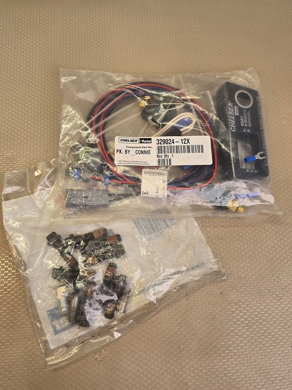 Chelsea Parker 329024-12X 12V PTO Shift Installation Kit Wiring Harness