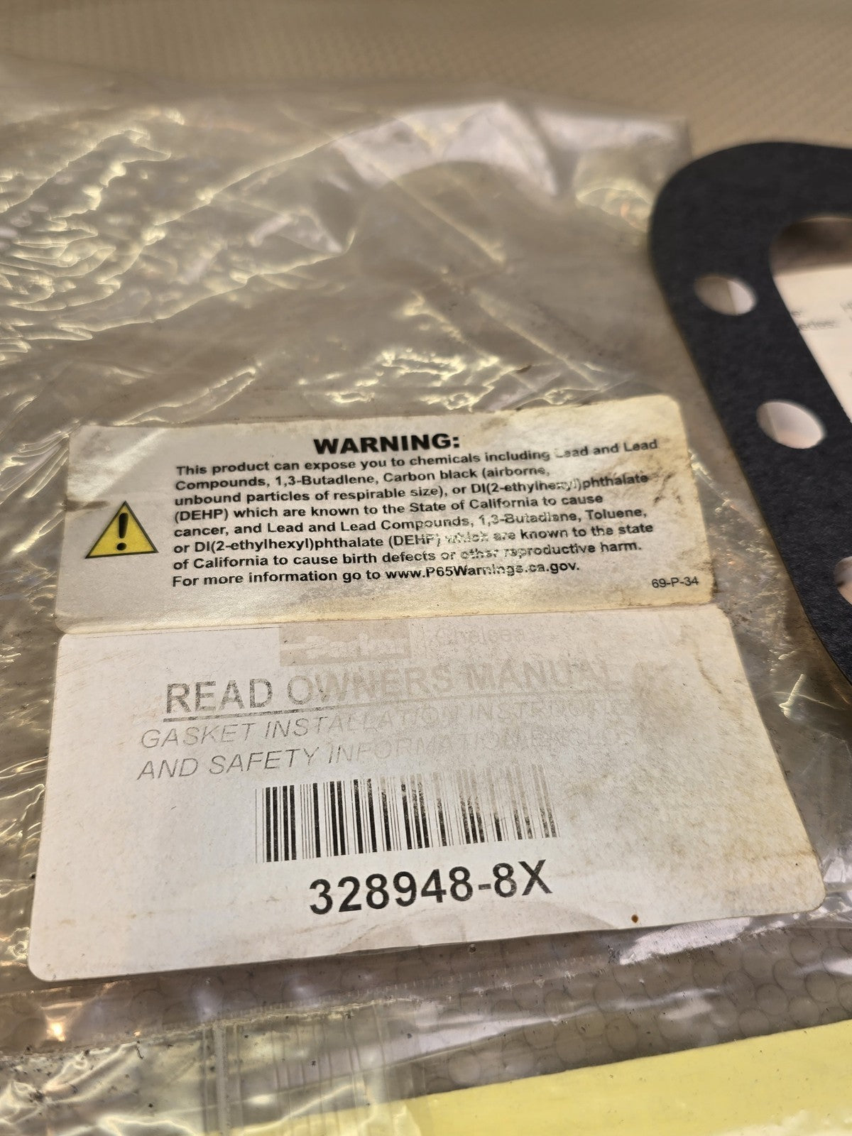 Parker Chelsea 328948-8X PTO Power Take-Off Gasket Kit Manual New