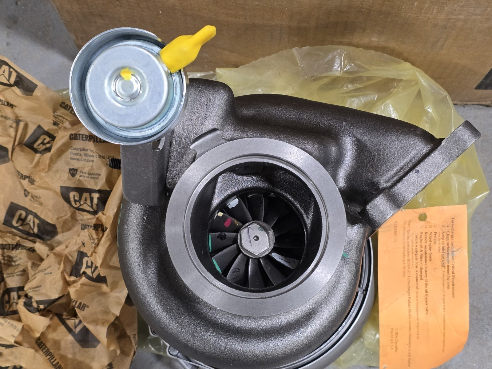 Caterpillar 10R-2407 Turbocharger CAT 10R2407 251-4820 C15 Engine Genuine OEM