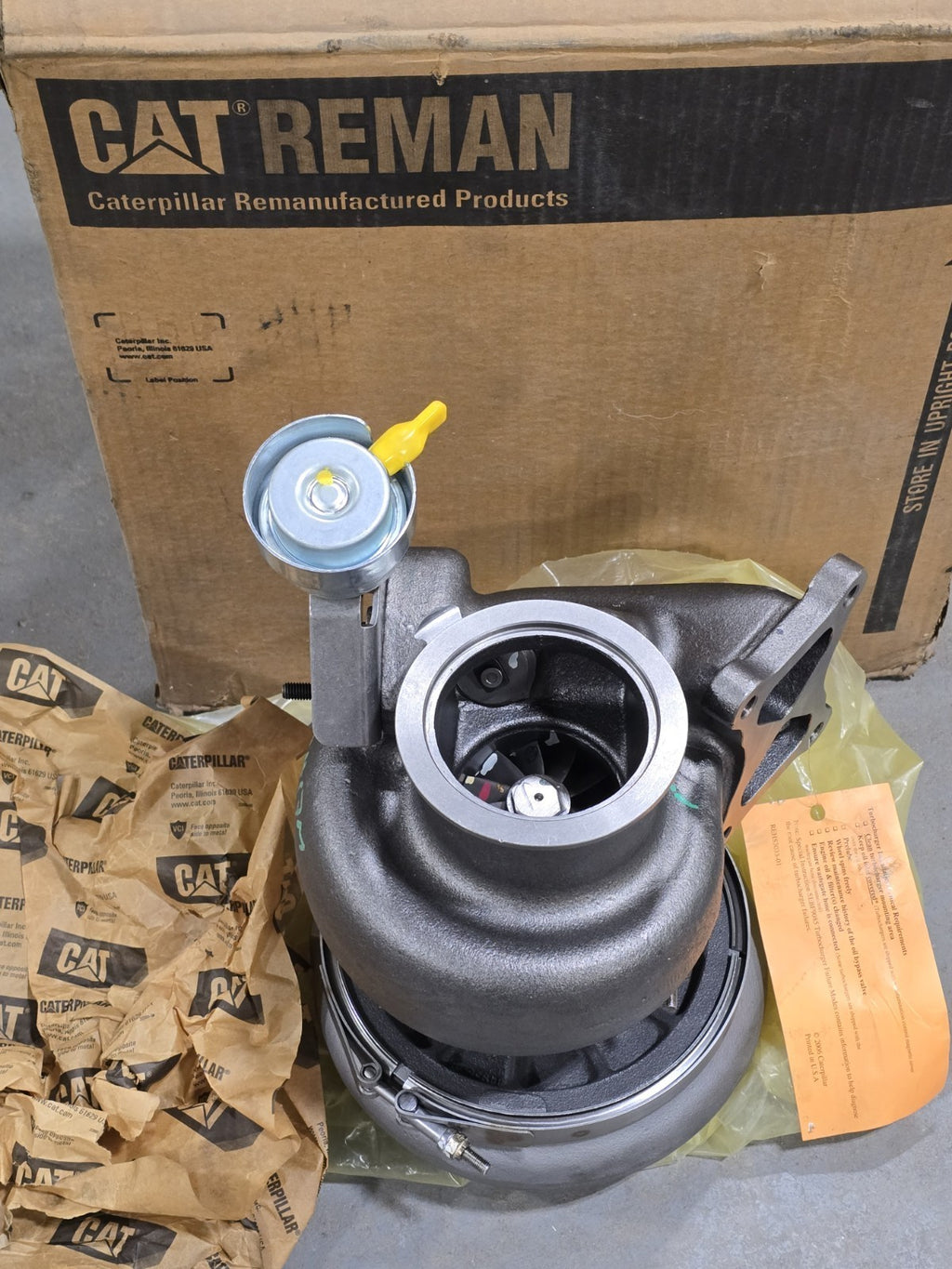 Caterpillar 10R-2407 Turbocharger CAT 10R2407 251-4820 C15 Engine Genuine OEM