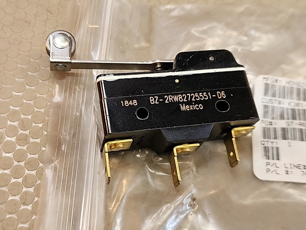 HONBZ-2RW82725551 BASIC SNAP ACTION SWITCH