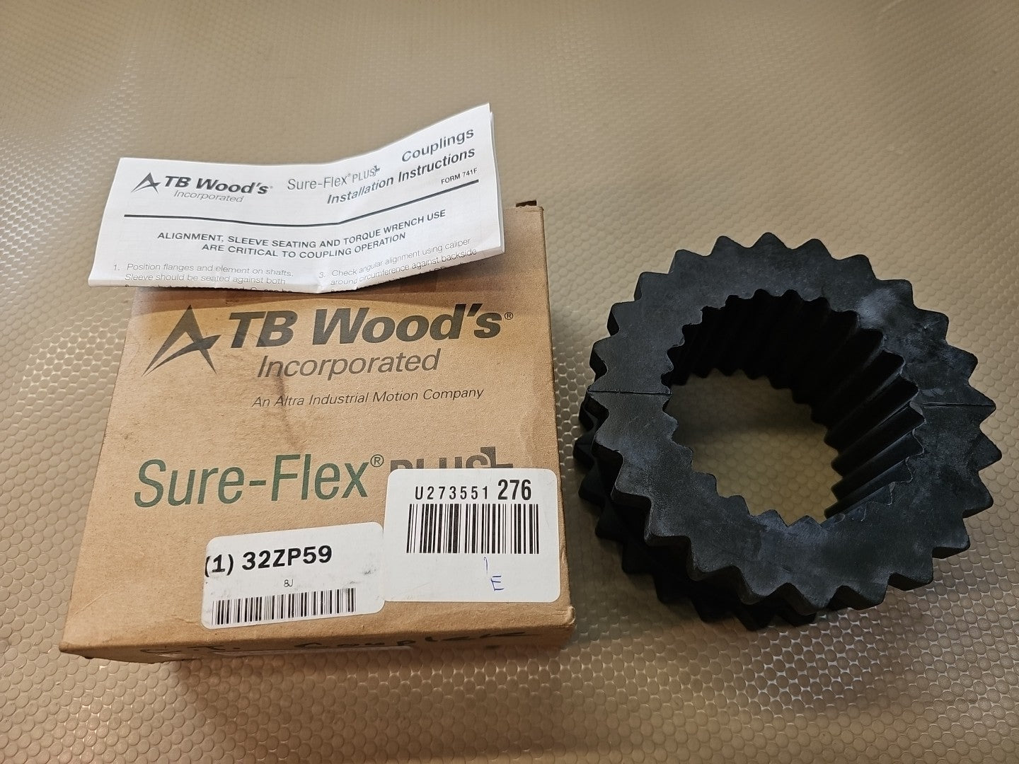 TB WOODS - 8J - 8JE EPDM SF+ SLEEVE 698672920506